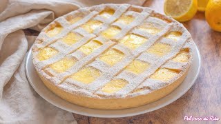 CROSTATA RICOTTA E LIMONE  Ricetta Facile  Polvere di Riso [upl. by Solakcin714]