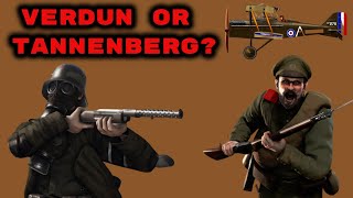 VERDUN or TANNENBERG WW1 Games Series 19141918 [upl. by Atwood]