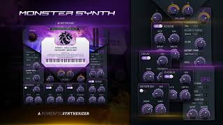 Free Synthesiser Rompler Monster Synth From Agus Hardimen [upl. by Kenna262]