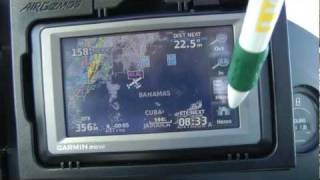 Garmin Area 560 Lesson Inflight Airplane Flying [upl. by Inwat841]