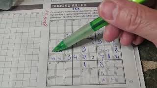 8203 Saturday Killer Sudoku puzzle Bonus Extra edition 03162024 Extra part 2 of 4 [upl. by Ynabla]