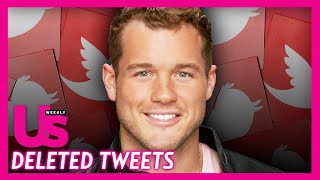 The Bachelor Stars Deleted Tweets  Colton Underwood Matt James amp More [upl. by Llydnek]