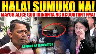 JUST IN Acountant ni suspended bamban mayor alice guo nakakulong na abogado pinasusuko na si guo [upl. by Abdu]