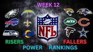 NFL Week 12 Power Rankings [upl. by Lyndsay]