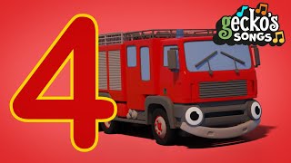 BIG Truck Songs  Nursery Rhymes amp Kids Songs  Geckos Garage  Truck Songs For Children [upl. by Otreblanauj]