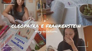 Vlog de leitura Cleopatra e Frankenstein 📚💛 [upl. by Riha]