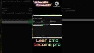 2 Quick Methods to Check User Accounts in PC Using CMD  Easy Guide shorts [upl. by Murrell270]