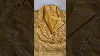 How make coat collar cutting and stitchingshortvideo viralvideo ✂️🧵👍❤️ [upl. by Davidson669]