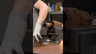 SHKAS  Old Machine Gun Restoration Part 1 shorts [upl. by Rawden1]