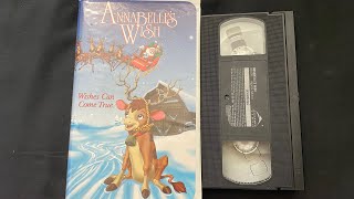 Opening To Annabelle’s Wish 1997 VHS [upl. by Akerdna]