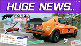 Backstage Pass COST  PO Cars UNBANNED HUGE Forza Horizon 4 UPDATE [upl. by Can]