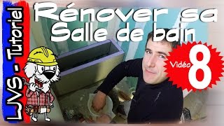 COMMENT RÉNOVER UNE SALLE DE BAIN PARTIE 8  Tutoriel  LJVS [upl. by Reg437]