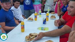 Comelona de pupusas Fiestas en El Tejar [upl. by Branen]