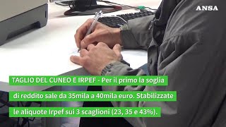 Bonus sanità e riforma delle pensioni le novità della manovra finanziaria [upl. by Rekcut]