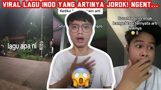 LAGU INDO YANG VIRAL DI TIKTOK ARTINYA JOROK LIRIKNYA NGENT MEMEW [upl. by Annahahs68]