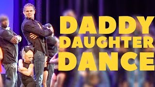 EVERLEIGH AND COLE PERFORM CUTEST DADDY DAUGHTER DANCE ON STAGE [upl. by Ardnaik941]