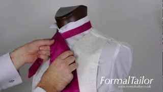 How to tie a cravat [upl. by Disharoon]