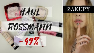 Haul Rossmann 49 Zakupy  Bloopers [upl. by Nylrem]