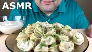 ASMR RUSSIAN PELMENI Eating Show Mukbang NO TALKING [upl. by Neerac]