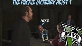 GTA 5  Packie McReary Mission  Niko Libery City Bank Heist [upl. by Eneles430]