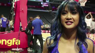 Meet the Clippers Spirit Filipina dancer Kyla [upl. by Mishaan486]