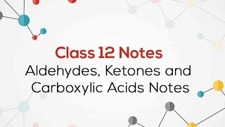 Aldehyde  Ketone amp Carboxylic acid Class 12 Chemistry Chapter 8 handwritten notes chemistry [upl. by Ahseinod]