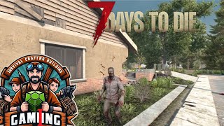 Chilling and Z Killing survivalgame 7daystodie darknessfalls [upl. by Akimat290]