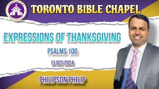 Welcome to Toronto Bible Chapel [upl. by Poler623]