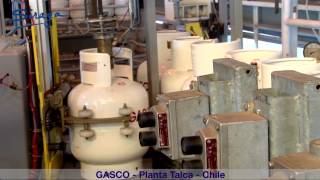 Gasco Talca  Chile LPG filling plant equipped with Siraga machines [upl. by Htebyram]