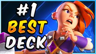 BEST VALKYRIE EVOLUTION DECK in CLASH ROYALE 🏆 [upl. by Ecnerwaled]