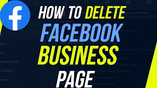 How to Delete Facebook Business Page [upl. by Dyoll]