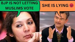 Anand Ranganathan DESTROYED 🔥 LYING Saba Naqvi  Latest Debate [upl. by Crichton]