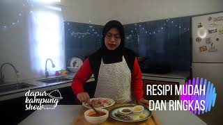 Dapur Kampung Show Aishun Rafiq Teaser 1 [upl. by Ahsote]