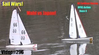 Sail Wars Mahi vs Japan RC Sailboat Racing from Japan Race 4 Video296 DF95 RacingMust Improve [upl. by Atnom661]