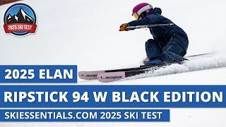 2025 Elan Ripstick 94 W Black Edition  SkiEssentialscom Ski Test Review [upl. by Yorker]