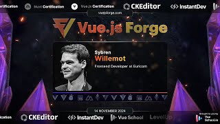 Vuejs Forge 2024 Sybren Willemot  Leveraging Ark UI Vue Build your Own Component Library [upl. by Wehtta13]