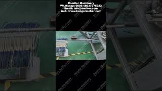 Full Automatic Flocking Hanger Hook Inserting Machine [upl. by Bihas456]