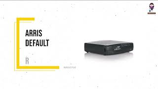 Arris Default Usernames amp Passwords Guide How to Login and Reset Your Arris Router [upl. by Almena]