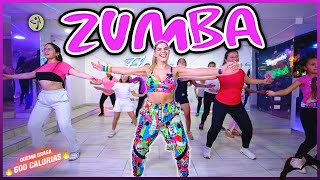 ZUMBA para BAJAR de PESO en CASA 🔥 CARDIO TOTAL [upl. by Haila]