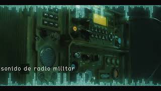 sonido de radio militar  military radio sound [upl. by Reilamag884]