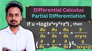 13 Partial Differentiation [upl. by Nohs]