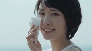 【日本CM】新垣結衣流淚要用紙巾抹但只抹一邊太神奇 笑 [upl. by Kristoffer149]