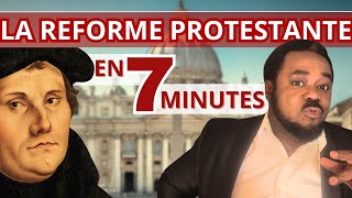 LA REFORME PROTESTANTE EN 7 MINUTES [upl. by Cousin31]