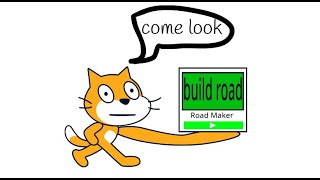 Road Maker on Scratch read desc [upl. by Annaik]