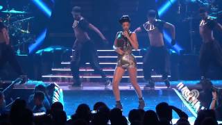 Rihanna performing Cockiness at iHeartRadio Festival 2012 HD [upl. by Harty]