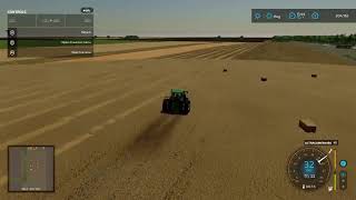 Fs22 big flats Texas lets play together part 2 [upl. by Anelleh]