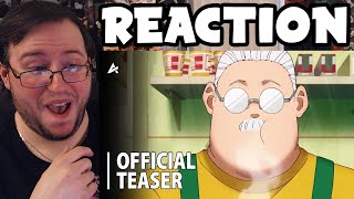 Gors quotSAKAMOTO DAYS Anime Teaser Trailerquot REACTION [upl. by Isbella]