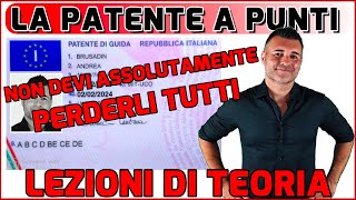 LA PATENTE A PUNTI  ECCO COME FUNZIONA E COME SI POSSONO RECUPERARE [upl. by Amarillis]