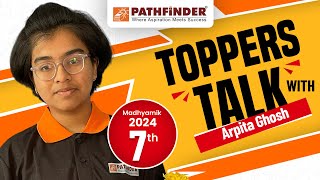 Exclusive Interview Madhyamik Topper 2024 Rank 7th Arpita Ghosh [upl. by Sussi927]