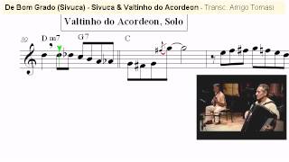 Sivuca De Bom Grado  Accordion sheet music [upl. by Ikoek]